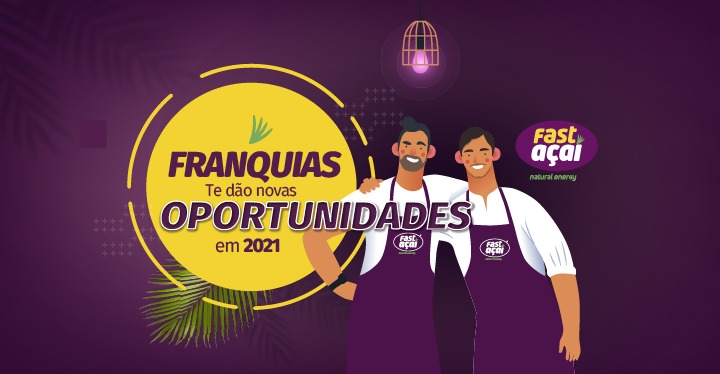 Franquias te dão novas oportunidades em 2021